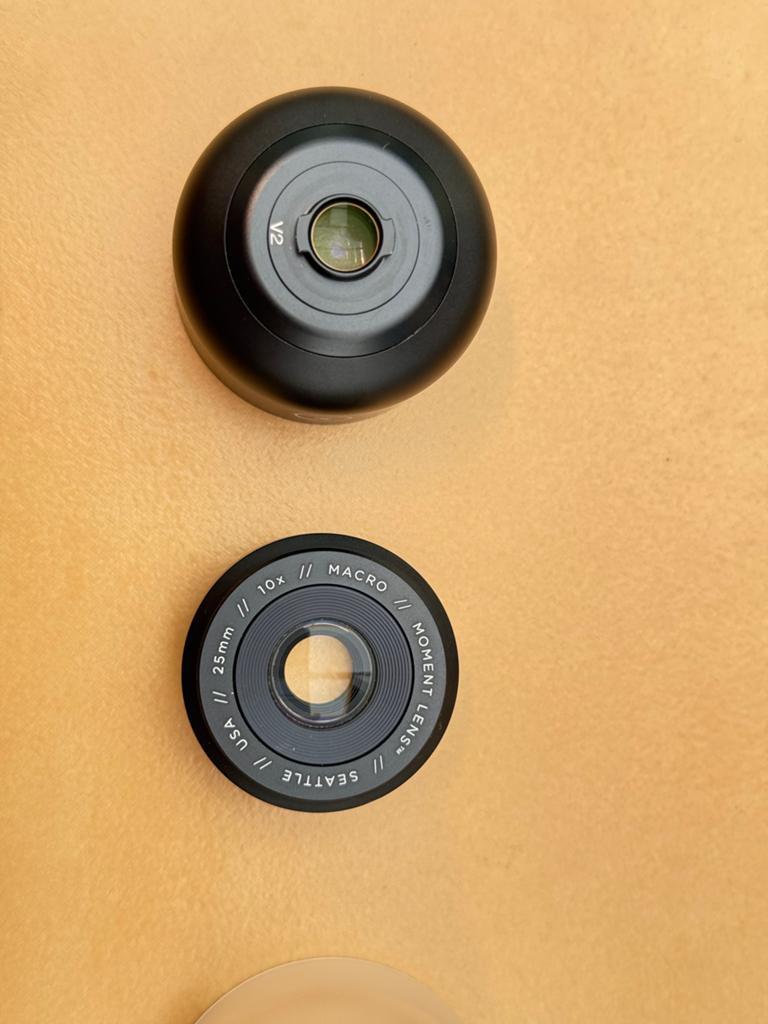 Moment M-serie macrolens (10 X) plus telelens (58 mm), Ophalen of Verzenden, Zo goed als nieuw, Macrolens