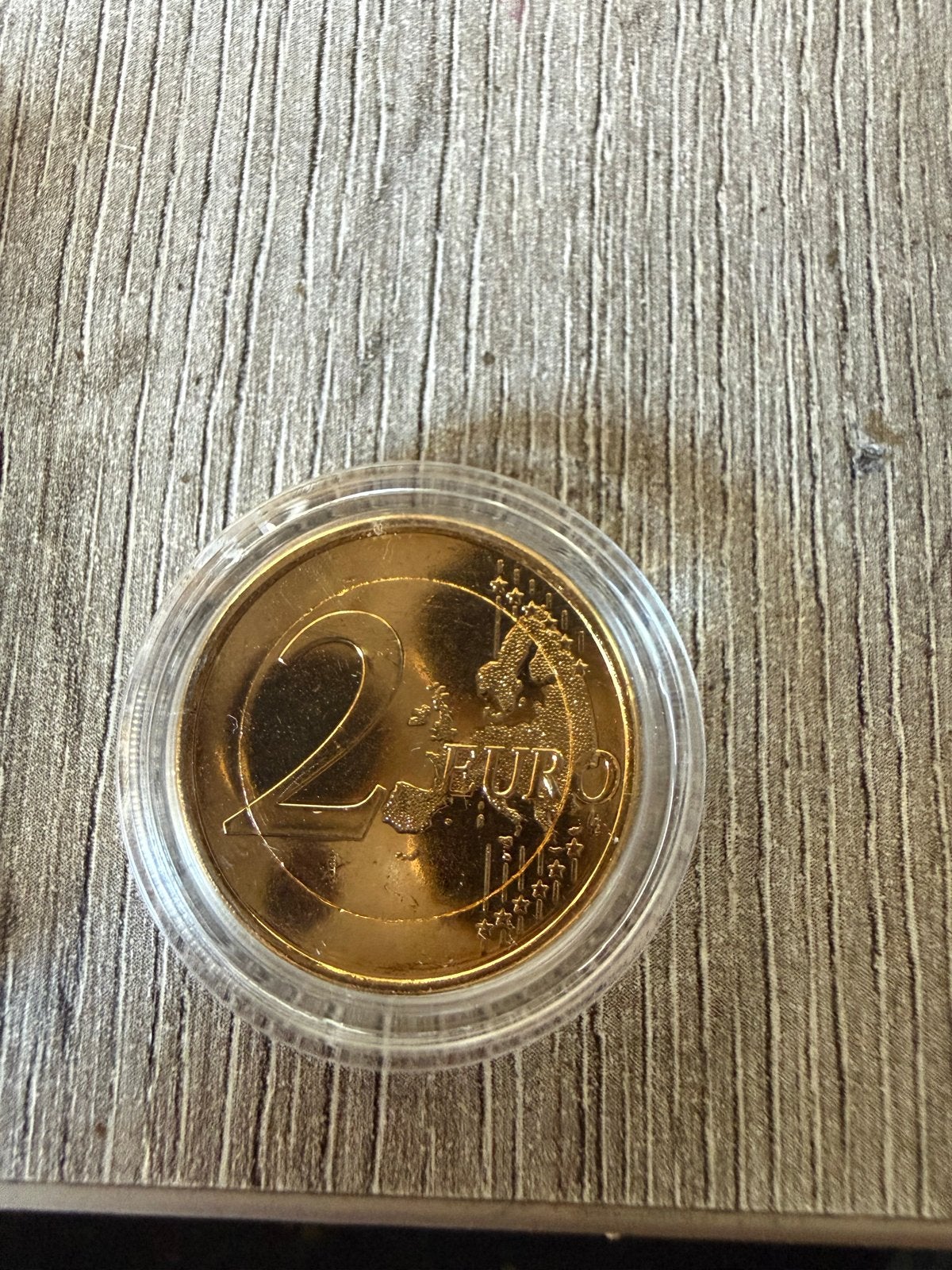 Sloveense 2 Euro Herdenkingsmunt EMU 1999-2009, Ophalen, Slovenië, 2 euro, Losse munt
