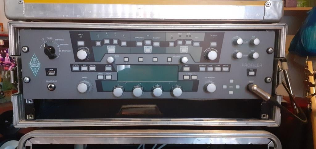 Kemper Profiler Power Rack+ Footcontroller, Muziek en Instrumenten, Versterkers | Bas en Gitaar, Gebruikt, Gitaar, 100 watt of meer