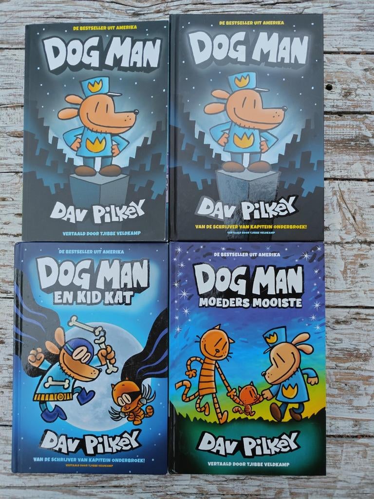 4 Boeken van Dogman., Boeken, Kinderboeken | Jeugd | onder 10 jaar, Ophalen of Verzenden, Zo goed als nieuw, Fictie algemeen