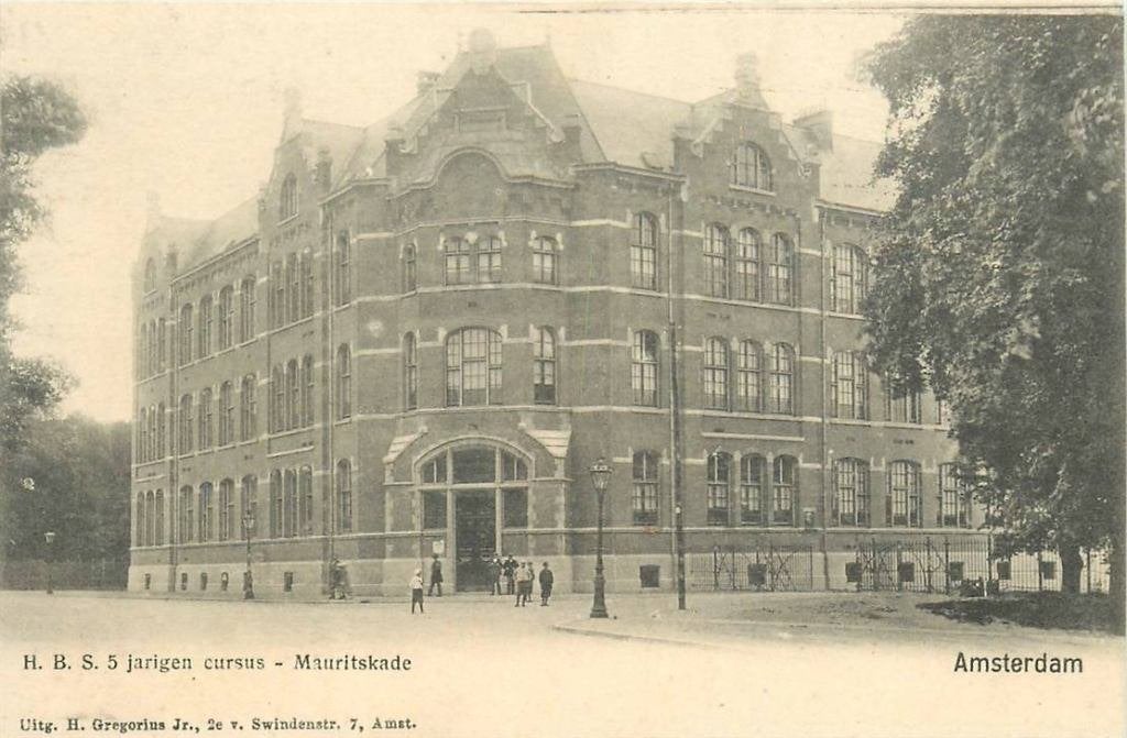 388-321-017 Amsterdam Mauritshuis, Verzenden, Voor 1920, Noord-Holland