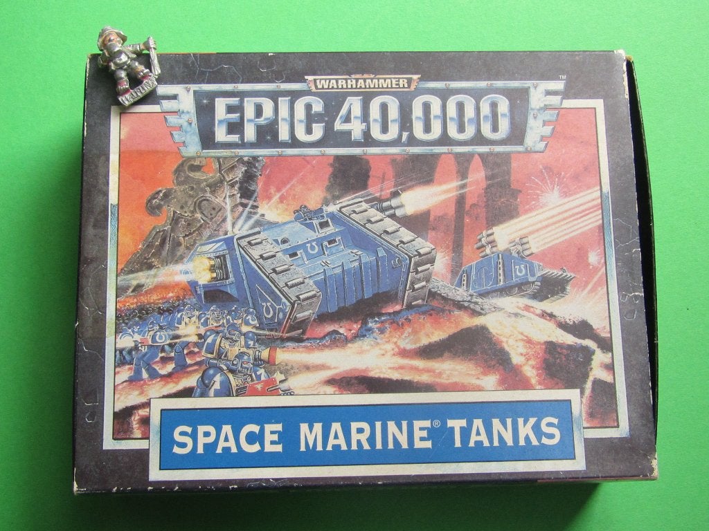 EPIC - Space Marine Tanks 1997, Verzenden, Zo goed als nieuw, Warhammer 40000, Figuurtje(s)