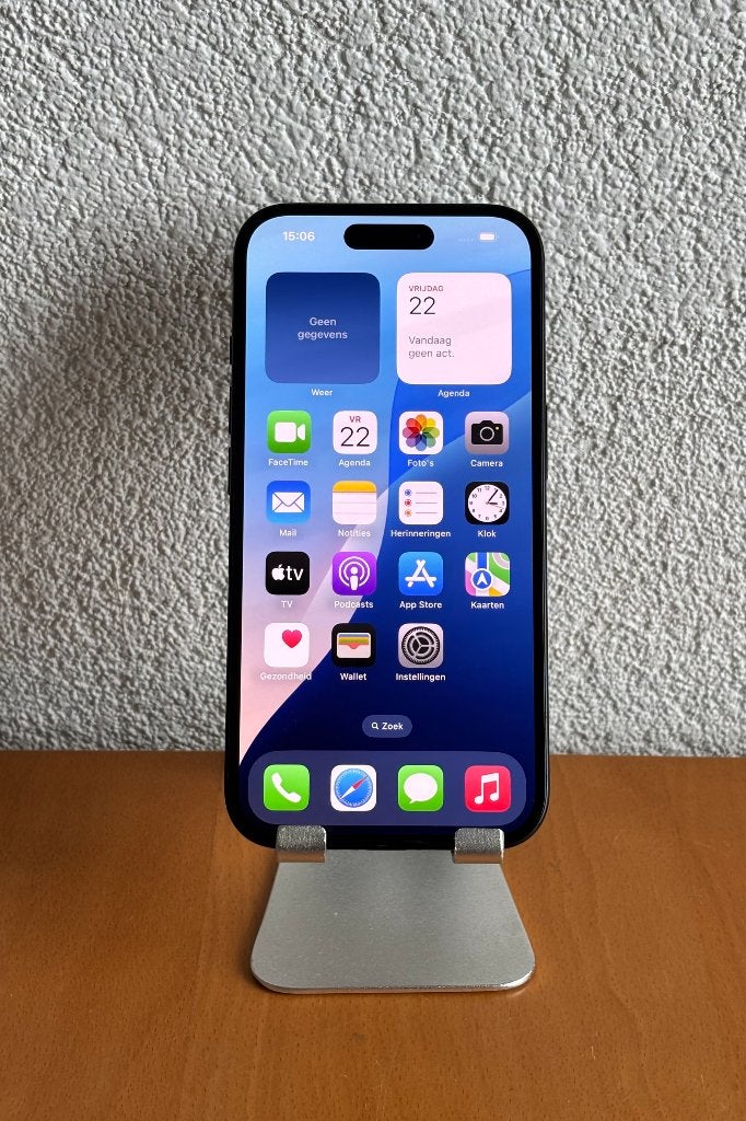 Apple iPhone 16 128GB Zwart | Garantie | Zeer nette staat, 128 GB, Zwart, Refurbished, IPhone 16