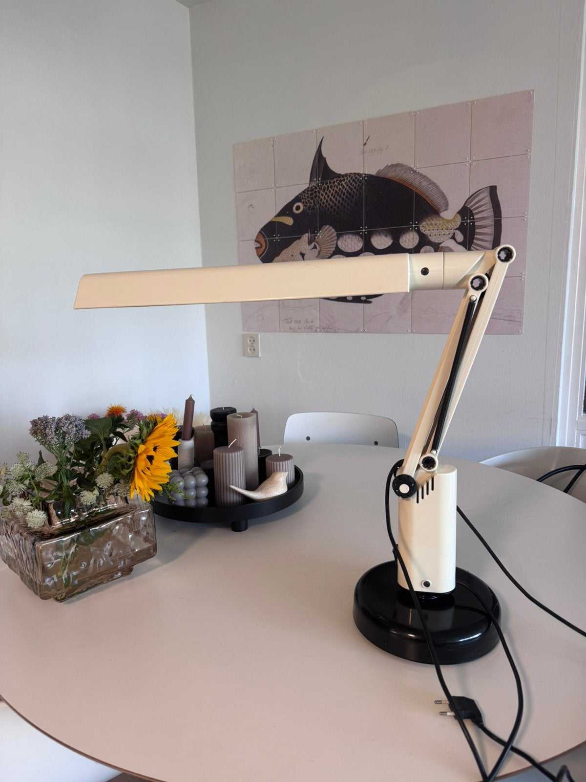 Bureaulamp Fagerfuld design KOOPJE, Ophalen, Wit, Overige merken, Gebruikt