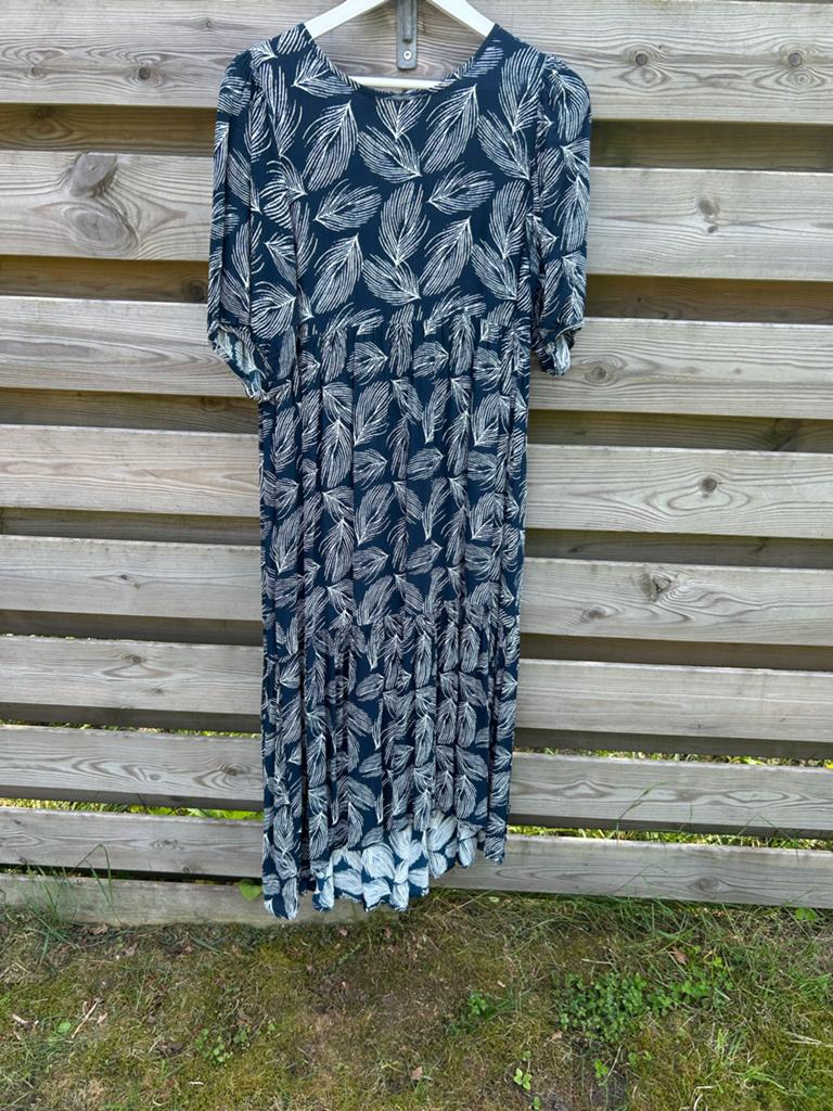 Danefæ zomer jurk maat L, Blauw, Maat 42/44 (L), Ophalen of Verzenden, Zo goed als nieuw