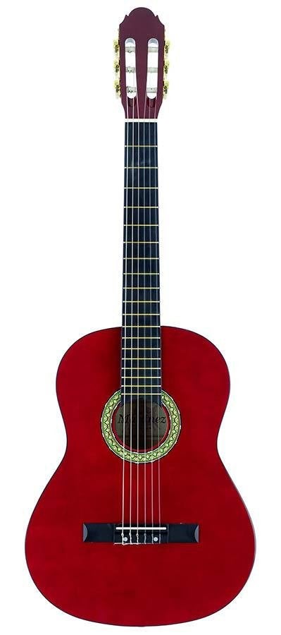 MTC-083R A.Martinez classic guitar Red, Muziek en Instrumenten, ., Nieuw, Ophalen of Verzenden, Akoestische gitaar