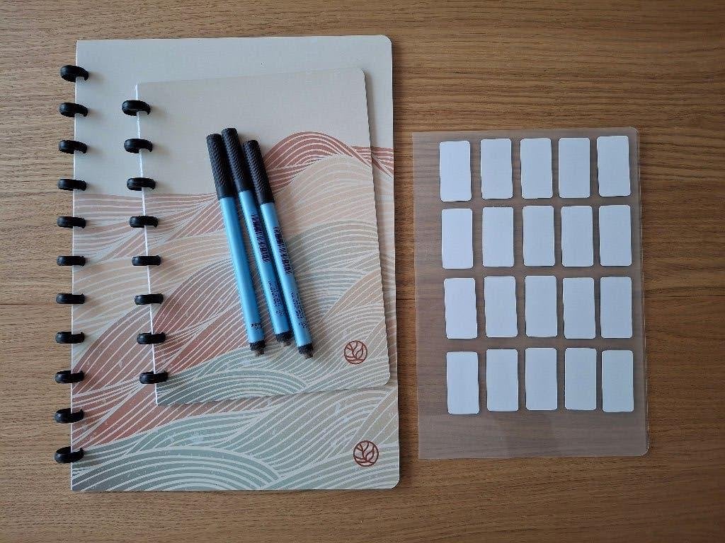 Greenstory A4 + A5 uitwisbare notitieboeken, Ophalen of Verzenden, Zo goed als nieuw, A4