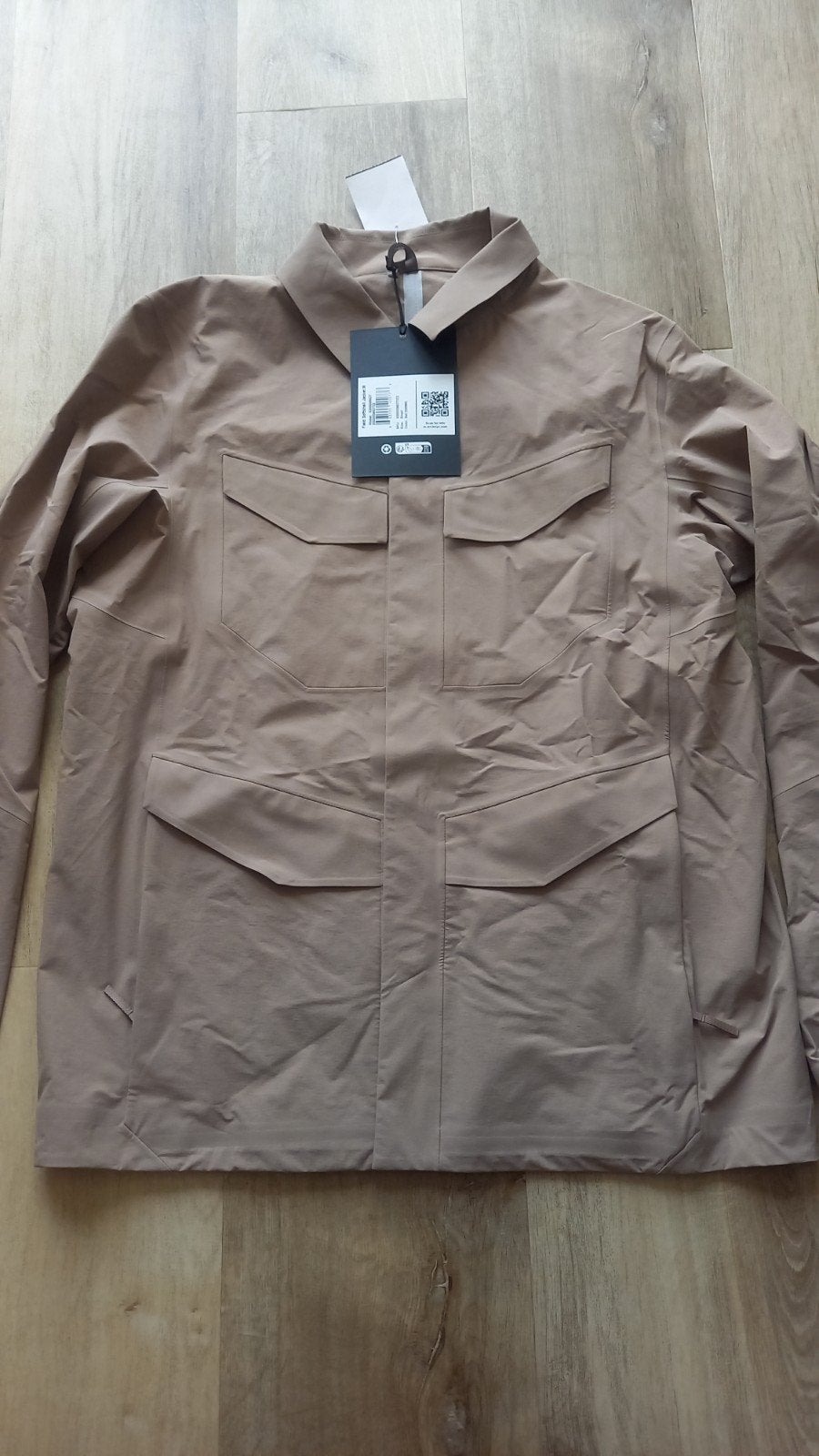 Arc'teryx Field Softshell Jacket M - Nieuw met kaartjes, Beige, Nieuw, Ophalen of Verzenden, Arc'teryx