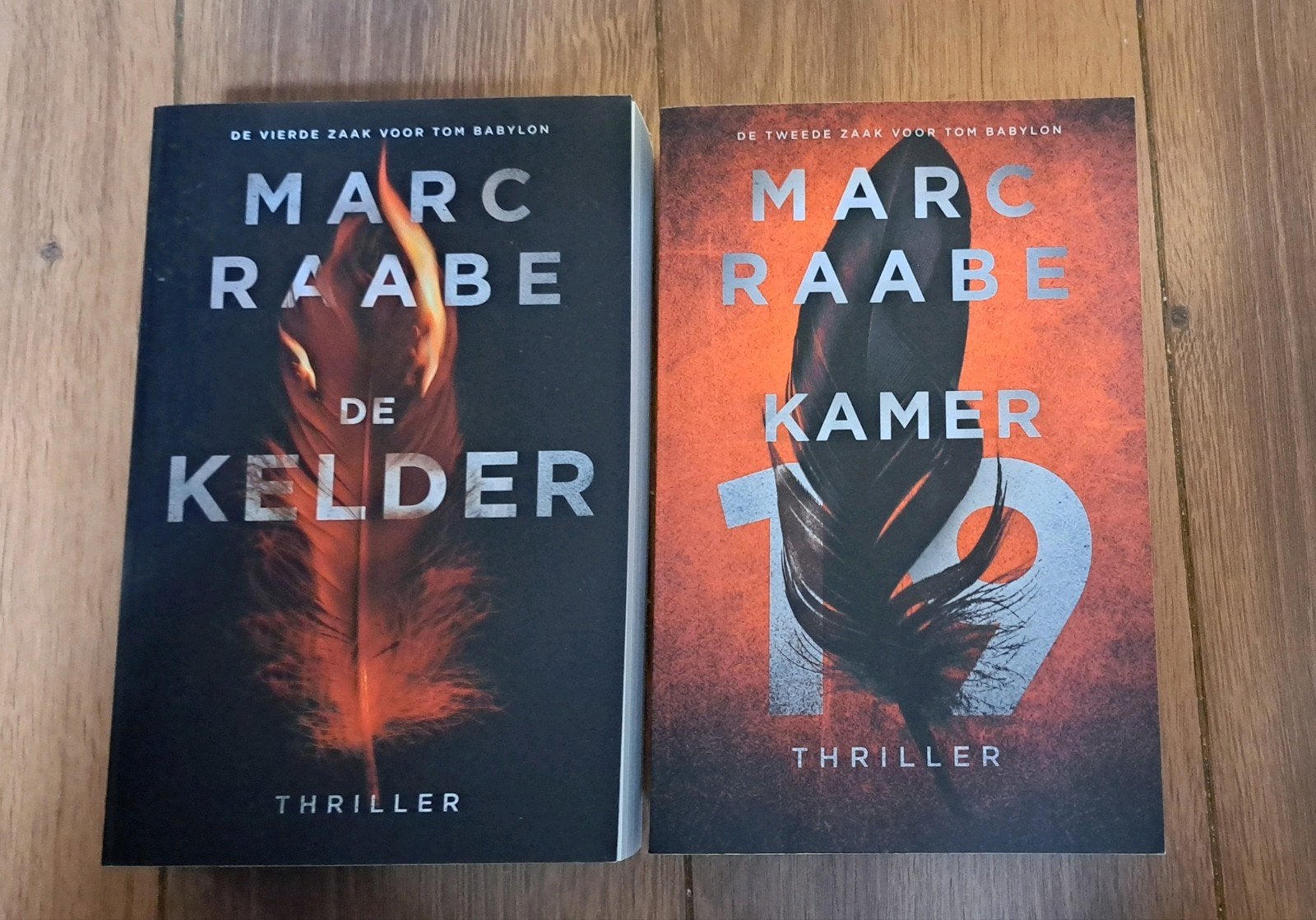 Marc Raabe Thriller Boeken: De Kamer & De Kelder, Ophalen of Verzenden, Gelezen, Marc Raabe