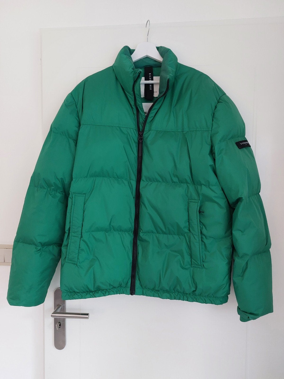 Silvercreek Puffer Jacket Groen - Maat XL, Maat 56/58 (XL), Ophalen of Verzenden, Zo goed als nieuw, Groen