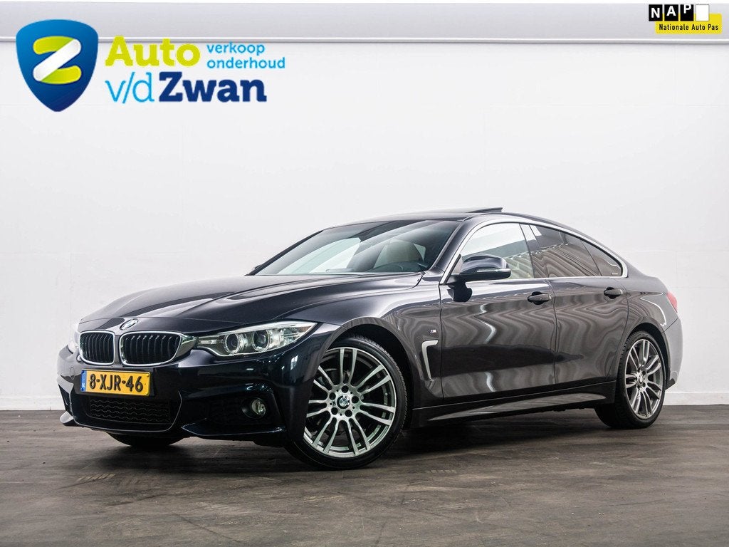 BMW 4-serie Gran Coupé 420i High Executive Pano/M-sport/Nav, Auto's, BMW, Bedrijf, Te koop, 4-Serie Gran Coupé, ABS, Airbags, Airconditioning