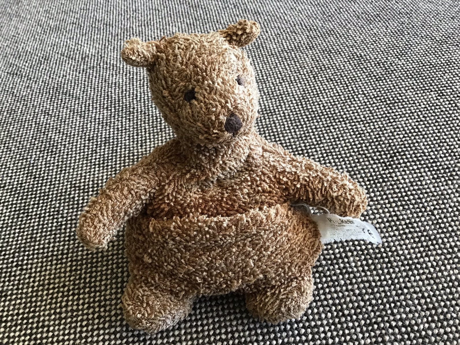Schattig bruin beertje met buidelzakje heel lief!, Verzenden, Zo goed als nieuw