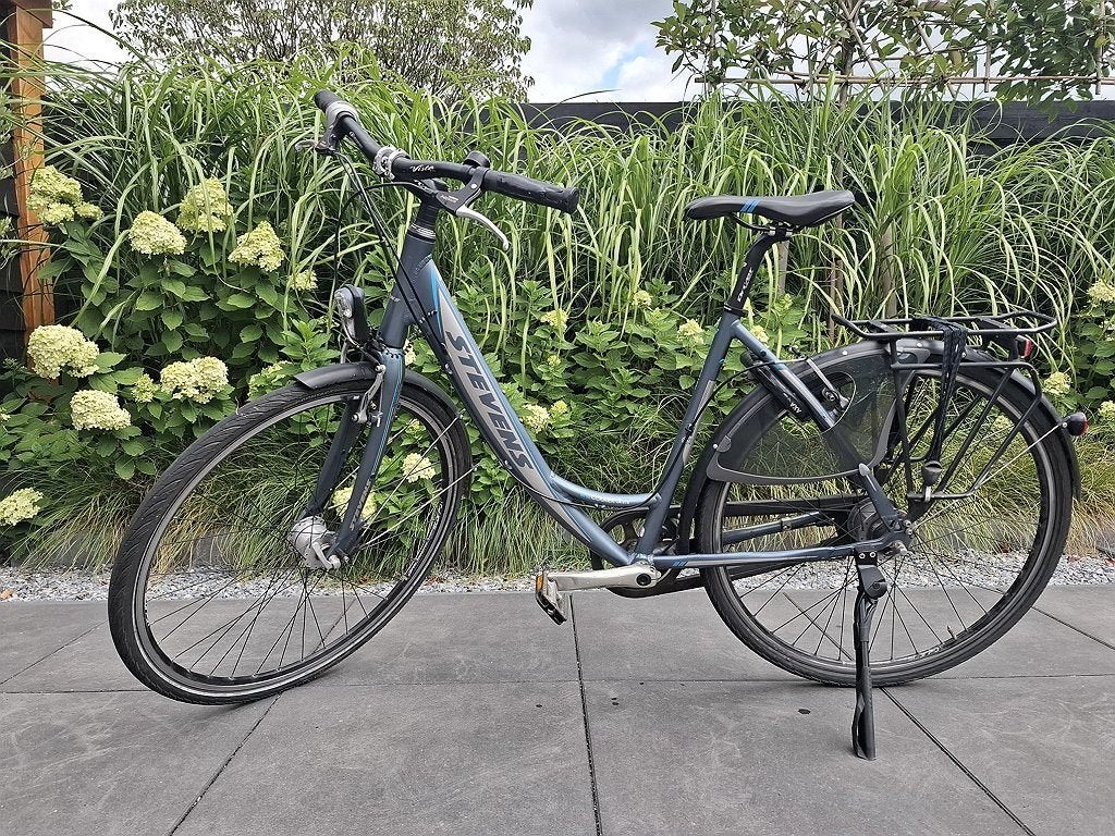 Stevens stadsfiets dames, Gebruikt, Velgrem, (Extra) lage instap, 50 tot 53 cm