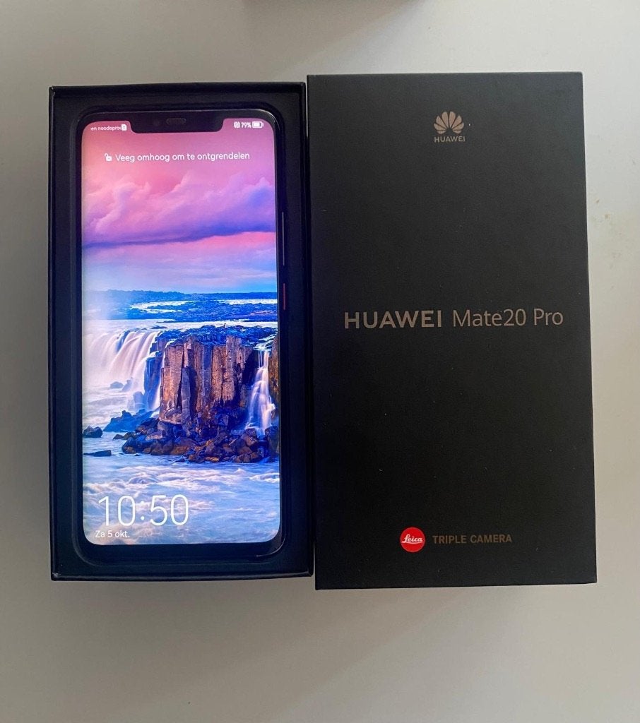 Te koop/ruilen ZGAN Huawei Mate 20 Pro met 128gb met Android, Telecommunicatie, Mobiele telefoons | Huawei, Zwart, Ophalen of Verzenden