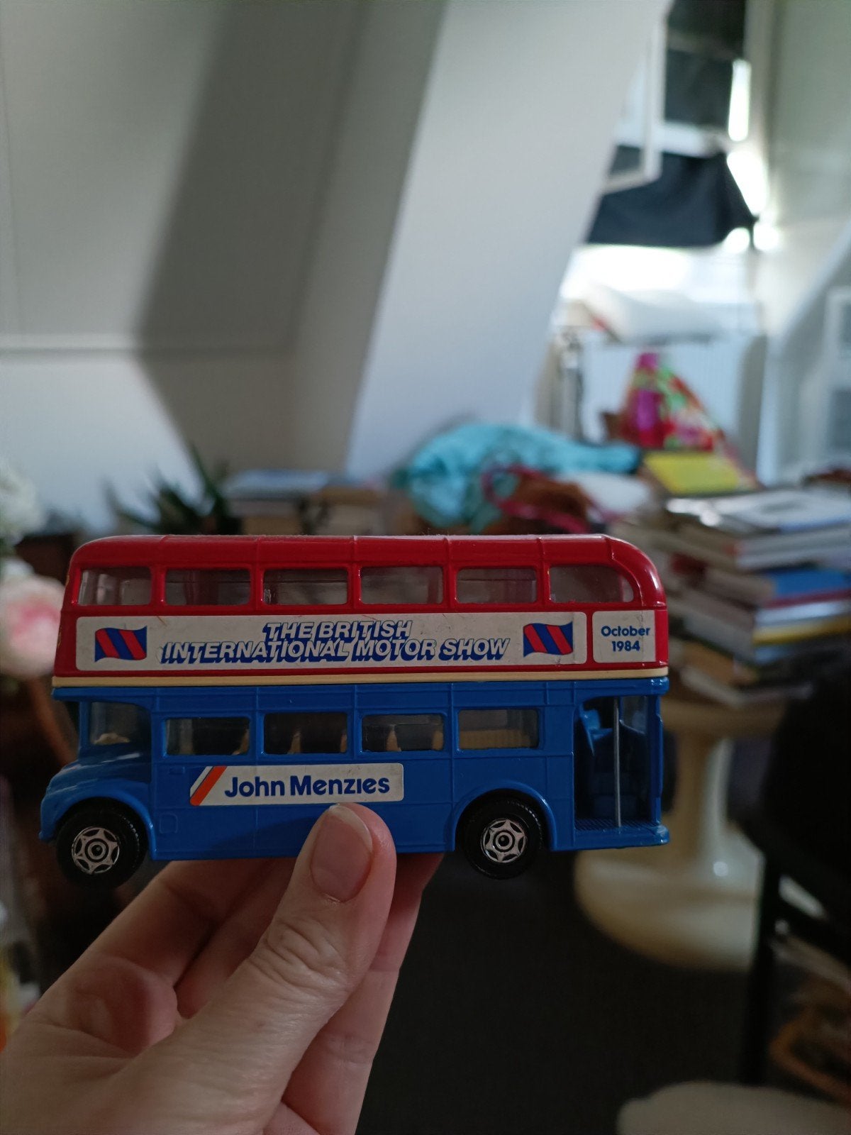 Vintage Corgi Dubbeldekker Bus, Ophalen of Verzenden, Gebruikt