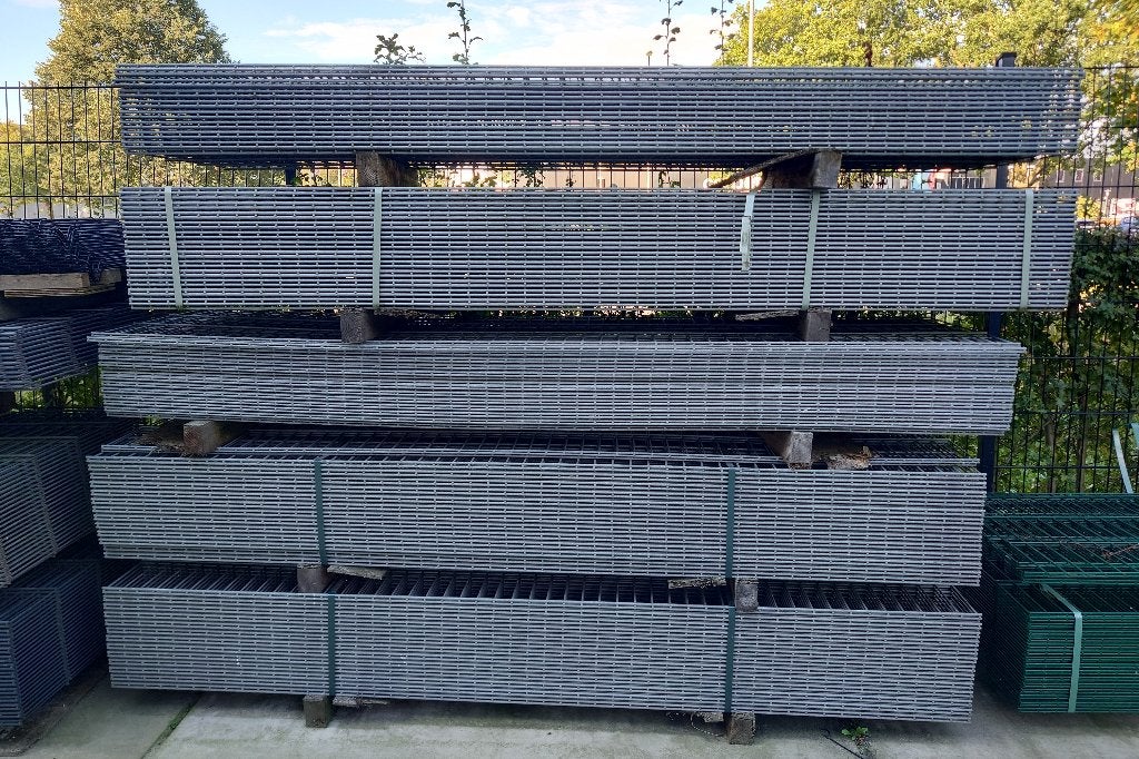 Dubbelstaafs 6x5x6 hekwerken 63/250cm €12,-p.s, Tuin en Terras, Ophalen, Nieuw, IJzer