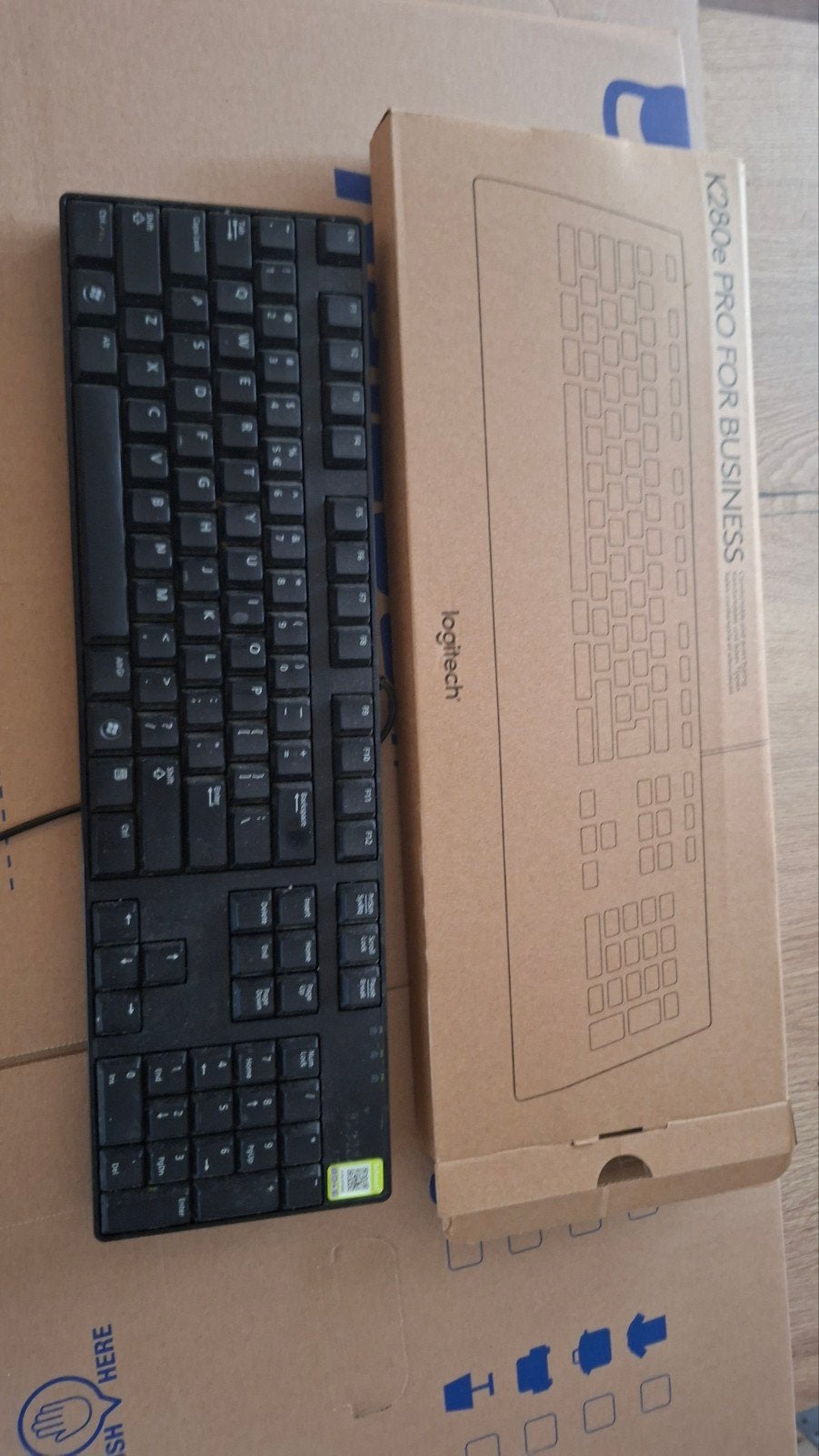 Logitech K280e PRO FOR BUSINESS Toetsenbord, Computers en Software, Numeriek gedeelte, Logitech, Ophalen of Verzenden, Zo goed als nieuw