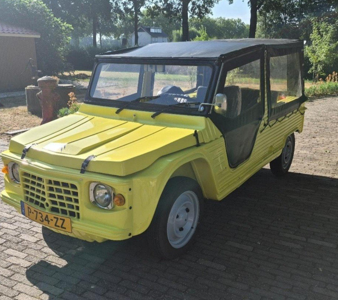 Citroën Mehari 1980 Geel, 602 cc, Cabriolet, 4 stoelen, Geel