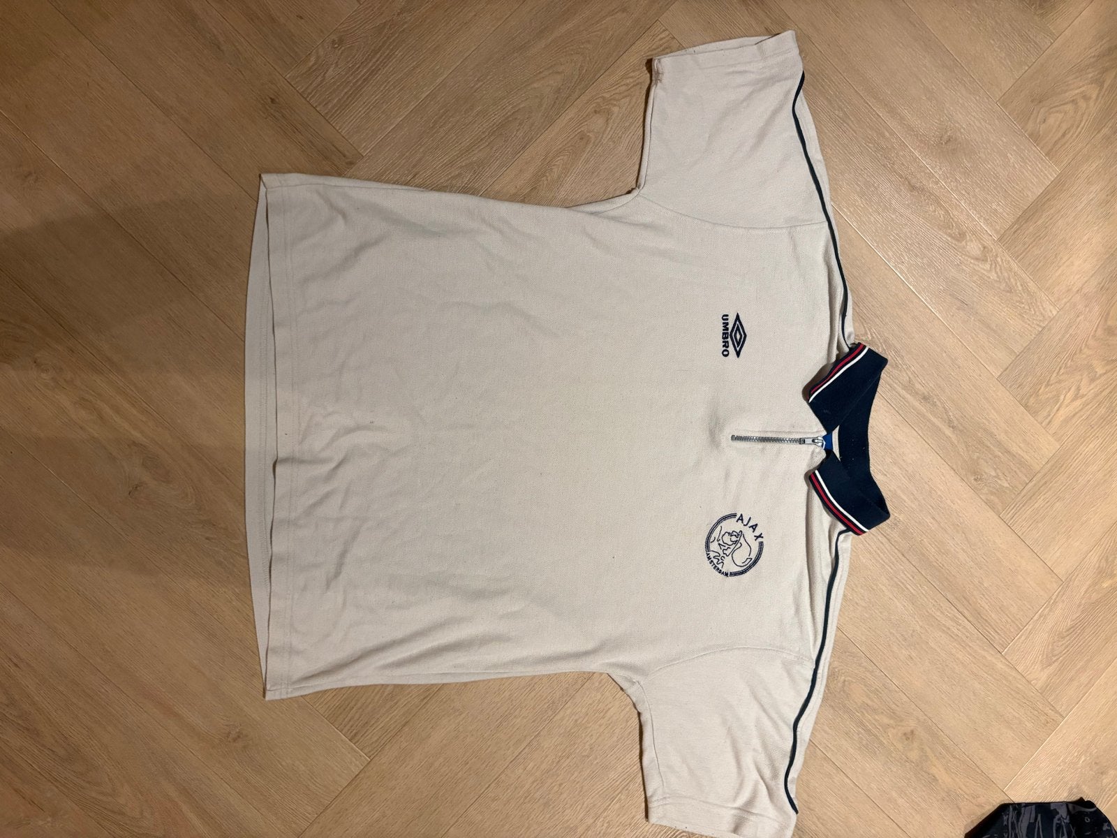 Ajax polo, Maat L, Ophalen of Verzenden, Gebruikt, Set