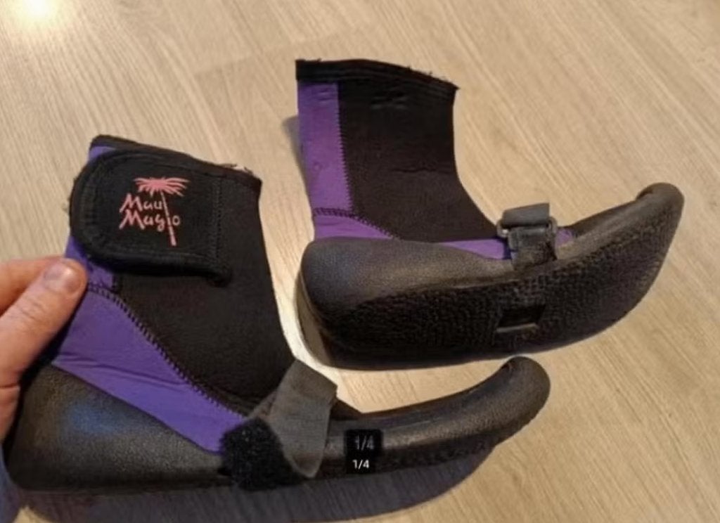 Maui Magic surfschoenen voor voeten van 24,5cm, Gebruikt, Zeil- of Surfschoenen, Ophalen of Verzenden