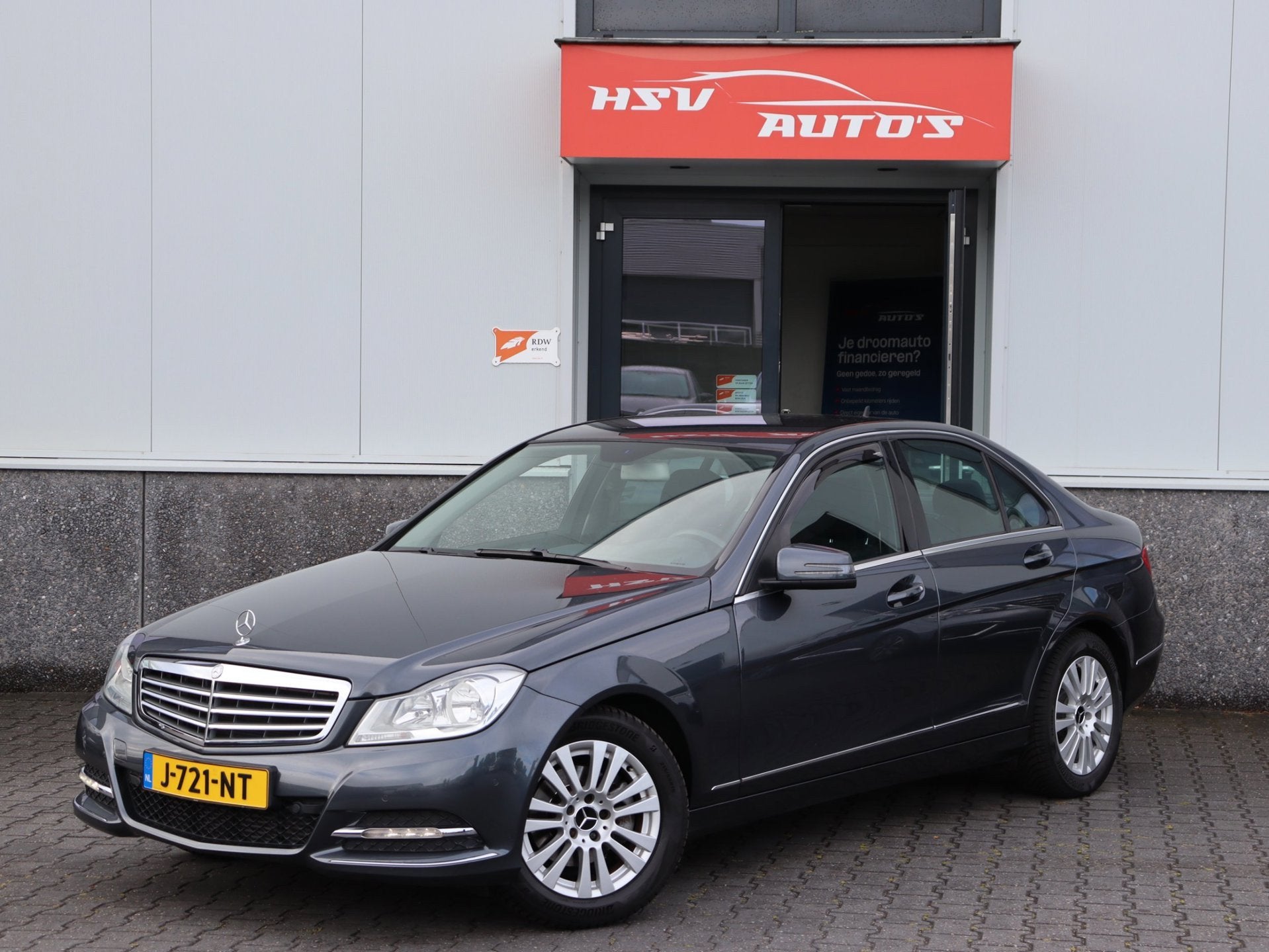 Mercedes-Benz C-klasse 180 Ambition Elegance navi LM automaa, Euro 5, Achterwielaandrijving, 1595 cc, Sedan
