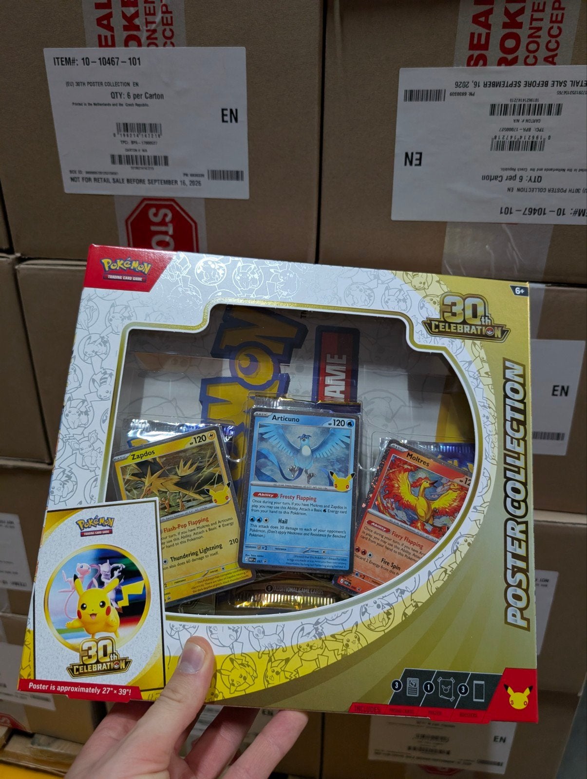 Pokémon 30th Anniversary Poster Collectie, Ophalen of Verzenden, Nieuw, Overige typen