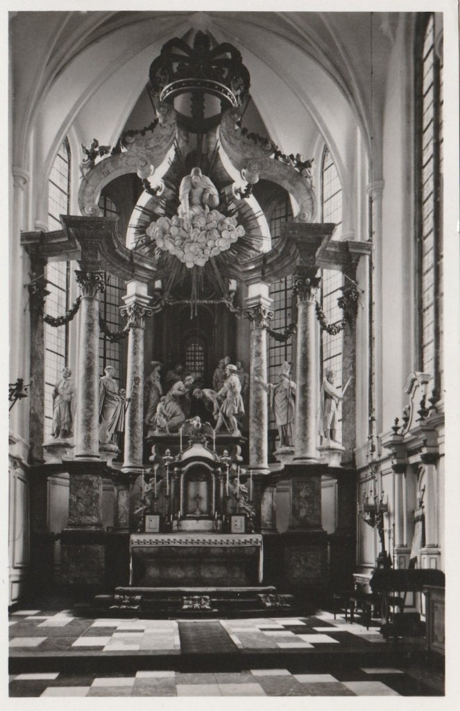 THORN Collegiale Kerk Hoogaltaar, Verzenden, 1940 tot 1960, Gelopen, Limburg