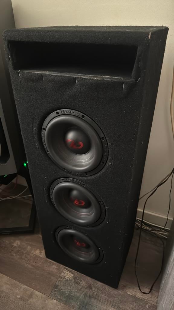 Dd auto subwoofer passend gemaakt voor bmw e91, Overige merken, Subwoofer, Ophalen of Verzenden, Zo goed als nieuw