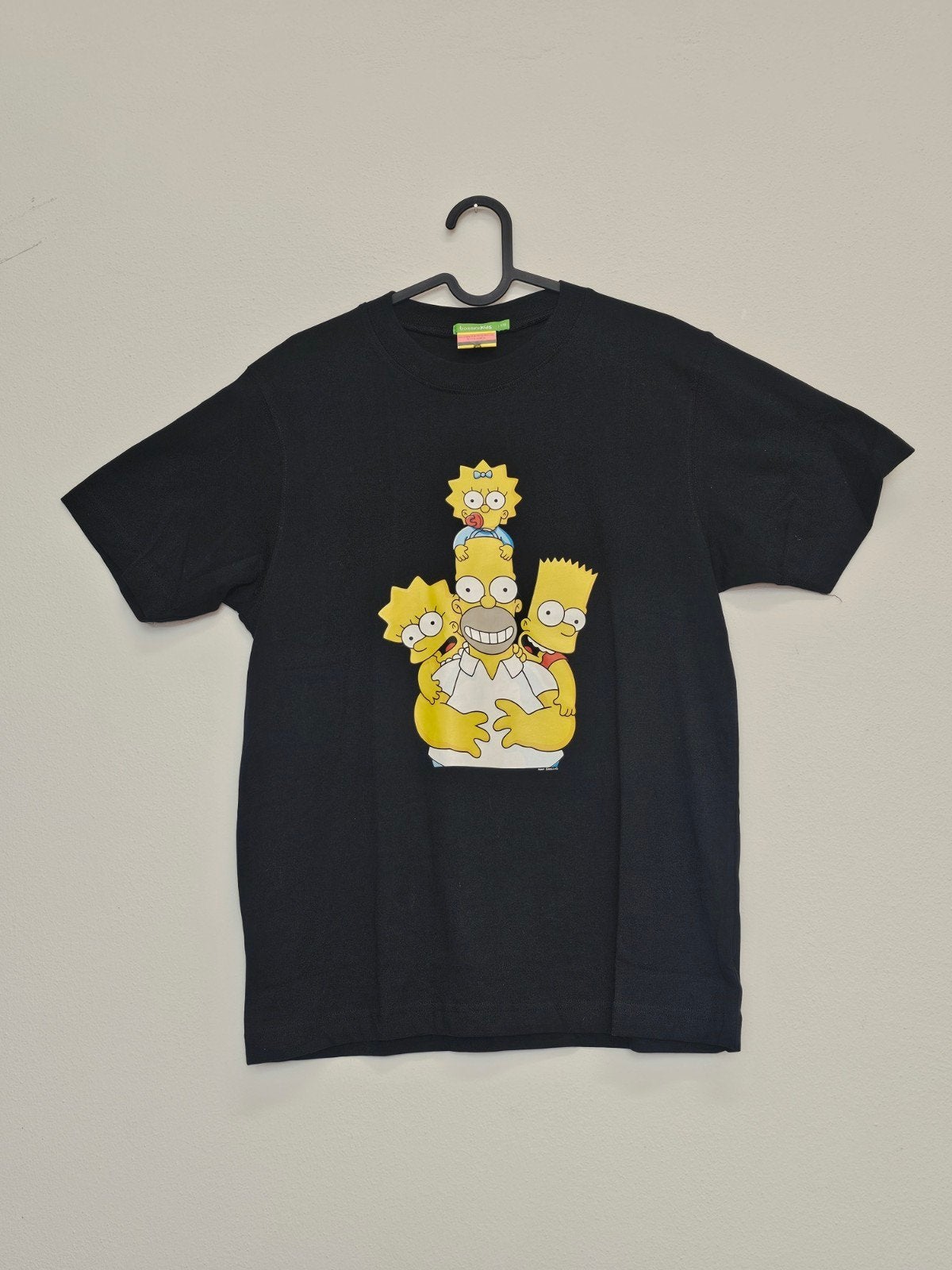 Bossini Kids The Simpsons T-shirt Zwart Maat 170, Ophalen of Verzenden, Gebruikt, Bossini Kids, Jongen of Meisje