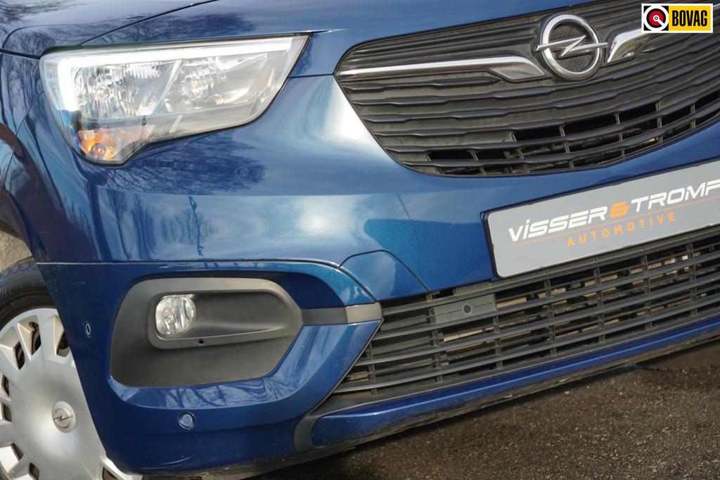 Opel Combo Life 1.2 Turbo 130pk Edition Automaat - Night Blu, Stof, Gebruikt, Overige modellen, 1199 cc