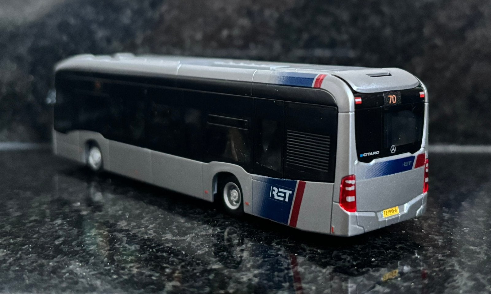 Decals transfer set RET rotterdam bus voor ecitaro mb bus H0, Verzenden, Nieuw