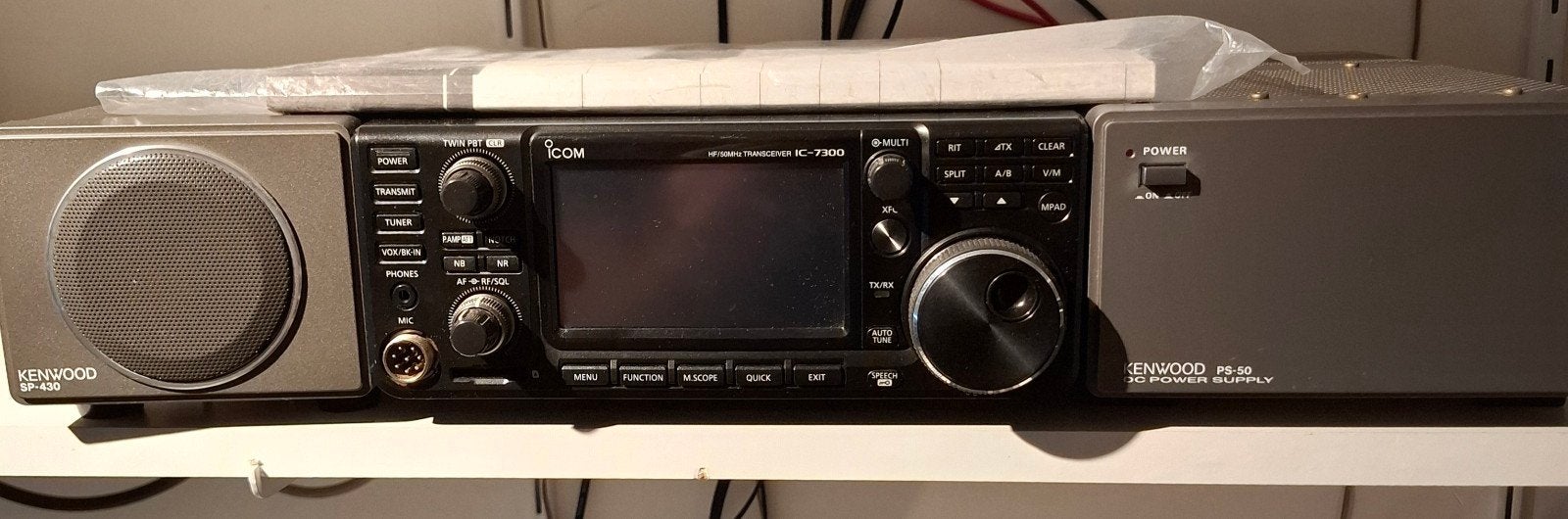 ICOM IC 7300 Tranceiver, Ophalen, Zo goed als nieuw, 60 tot 120 watt, Overige merken