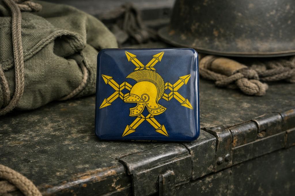 Genie Regiment Verbindingstroepen magneet - RJ Army, Verzamelen, Militaria | Algemeen, Ophalen of Verzenden, Landmacht, Nederland