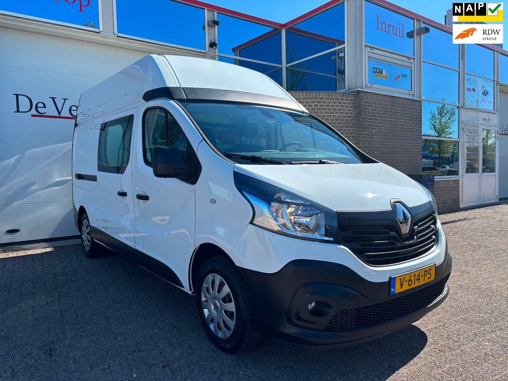 Renault Trafic 1.6 dCi T29 L2H2 Yellow Energy|5-deurs|1e eig, Auto's, Voorwielaandrijving, Dealer onderhouden, Stof, Gebruikt
