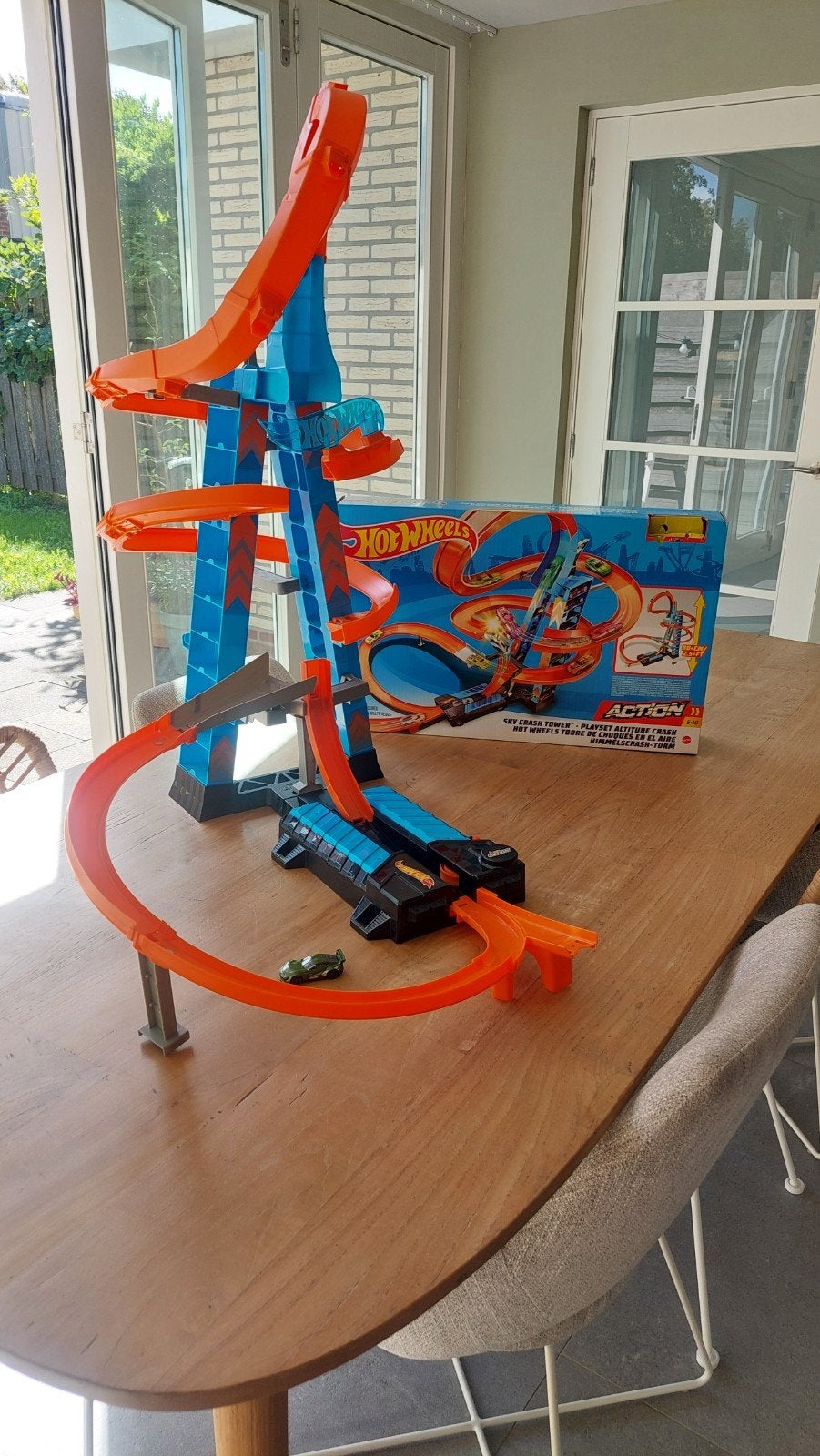 Hot Wheels Sky Crash Toren, Ophalen, Gebruikt