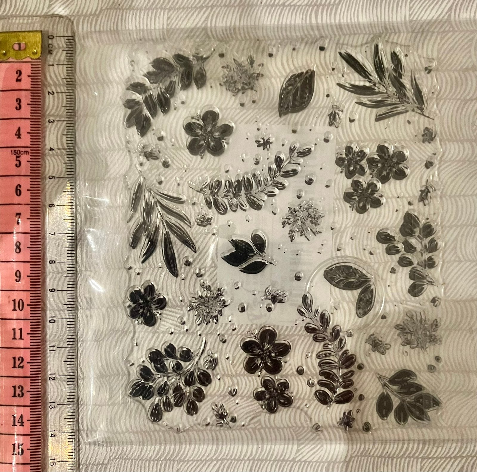 Stempels bloemen en bladeren nw, Ophalen of Verzenden, Nieuw, Houten stempel