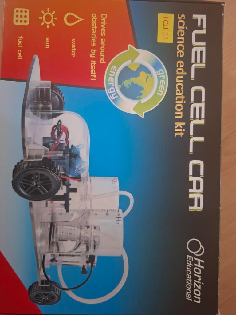 FUEL CELL CAR science education kit - Horizon Educational, Ophalen of Verzenden, Zo goed als nieuw, Bouwen