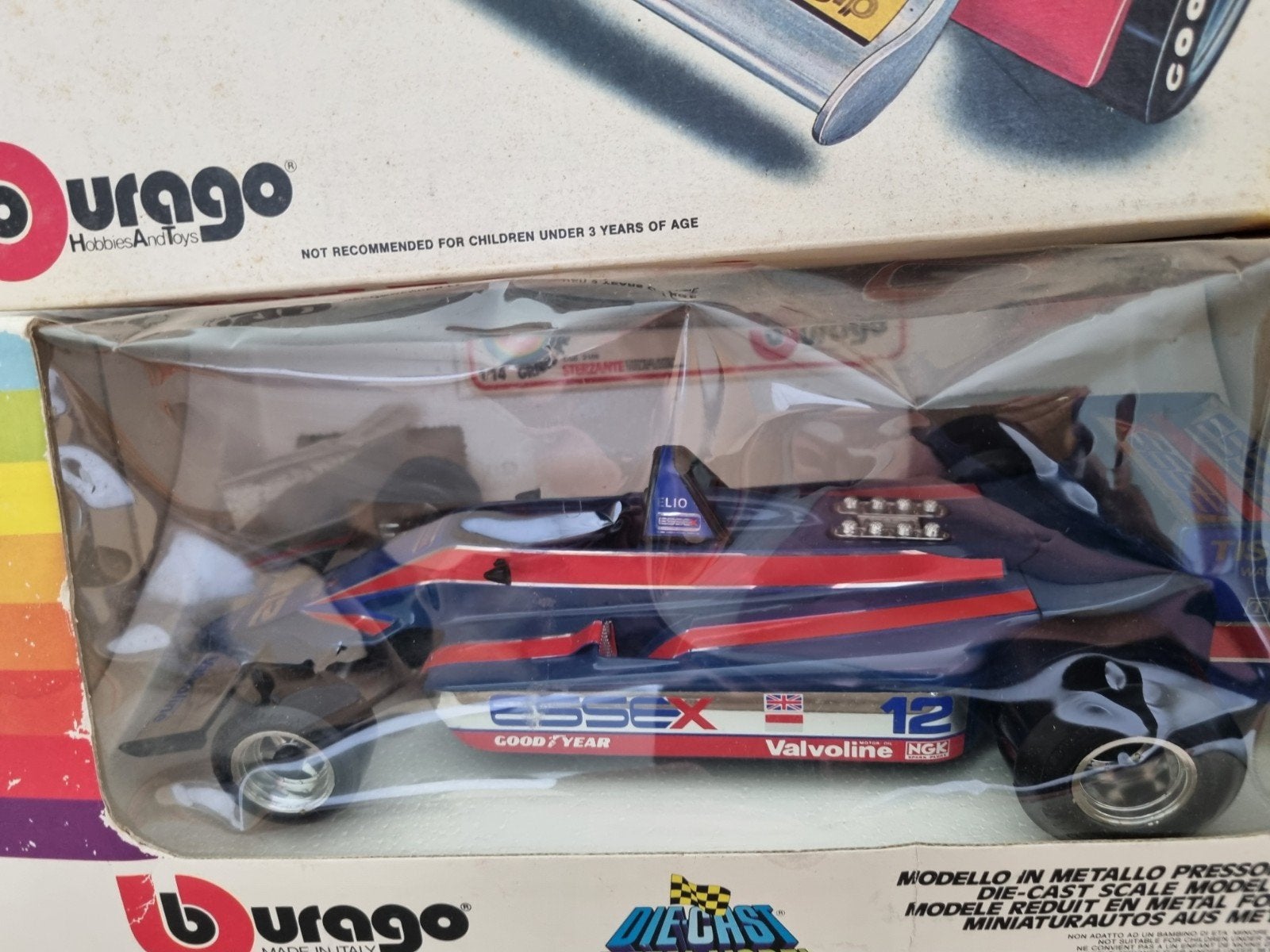 Bburago 1:14 F1 Lotus MK3 Essex, Ophalen, Zo goed als nieuw, Auto