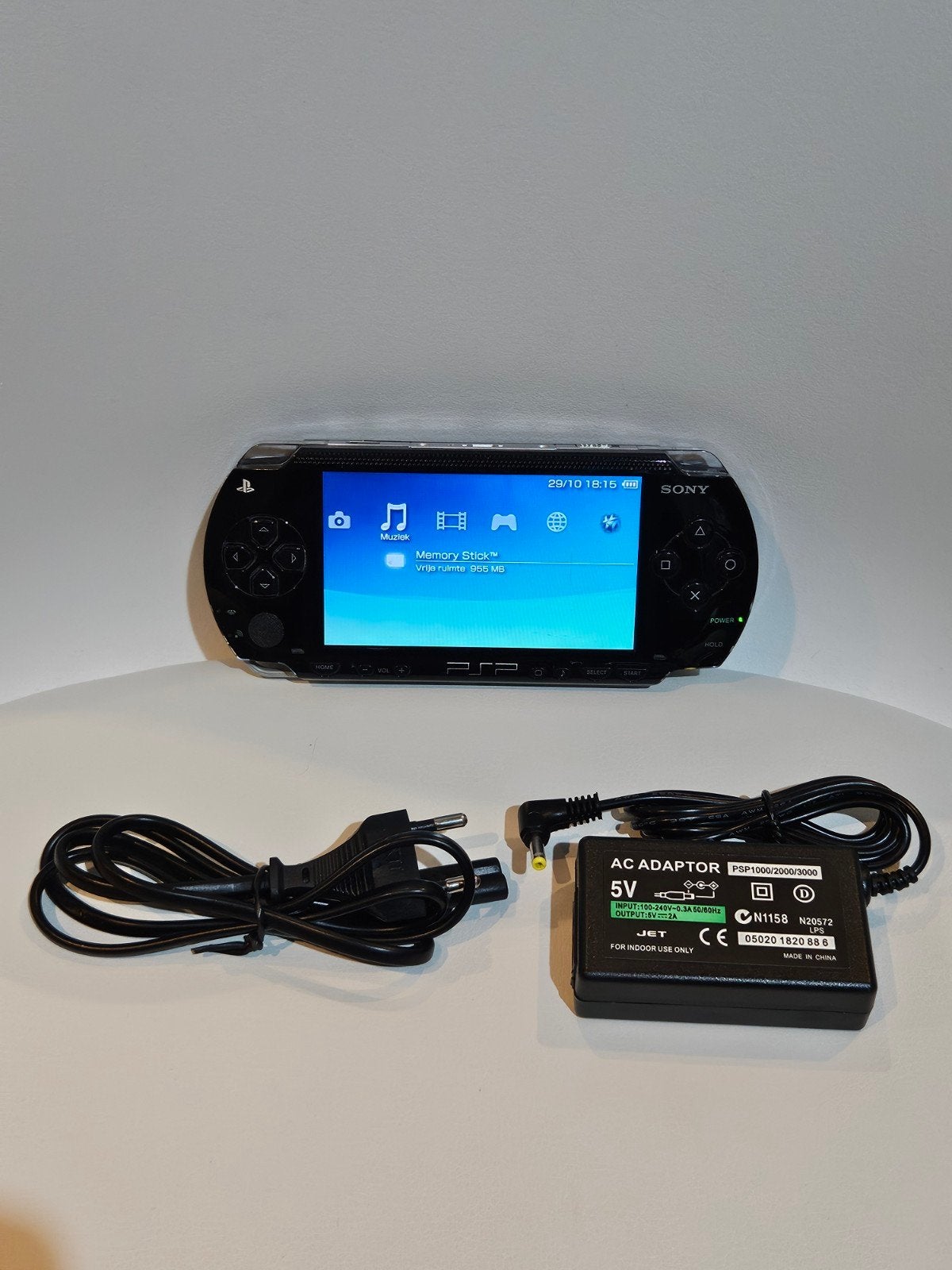 Sony PlayStation Portable PSP, Ophalen of Verzenden, Gebruikt, Zwart, PSP