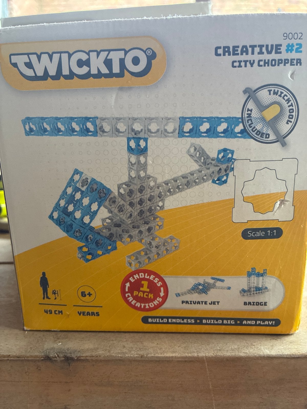 Twickto Creative #2 City Chopper Bouwpakket, Ophalen of Verzenden, Zo goed als nieuw, Overige merken
