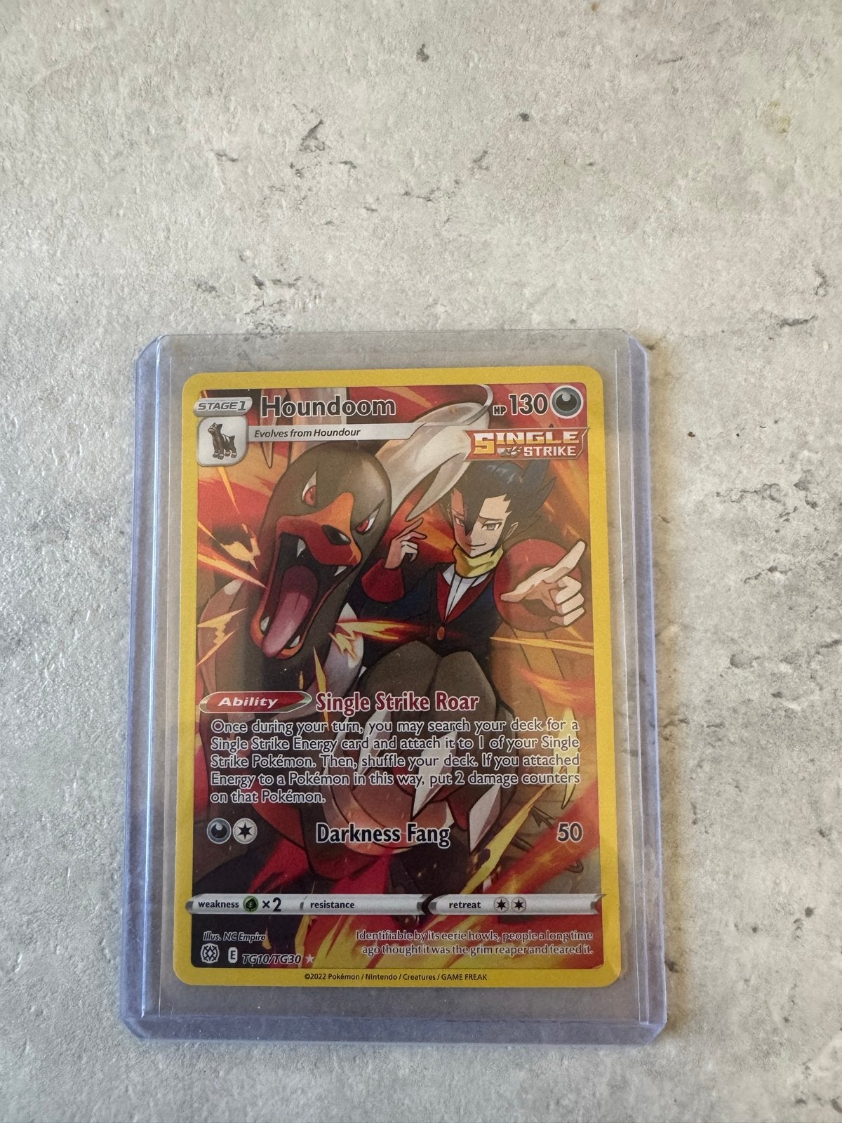 Houndoom TG10/TG30 (Single Strike Roar), Ophalen of Verzenden, Zo goed als nieuw, Losse kaart