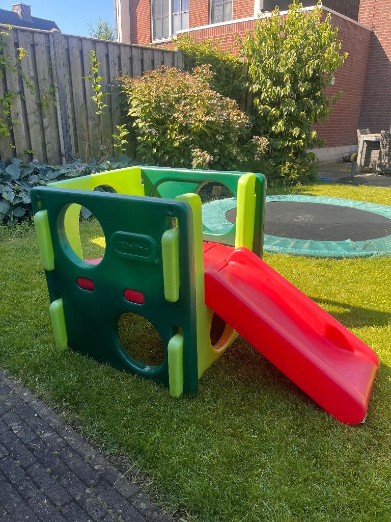 Little Tikes klimtoestel / glijbaan & wipwap, Kinderen en Baby's, Speelgoed | Buiten | Speeltoestellen, Ophalen, Zo goed als nieuw