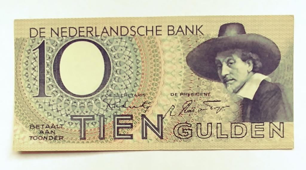 Bankbiljet 10 gulden 1944 Staalmeester, cat. PL40.a / 43-1, Postzegels en Munten, Bankbiljetten | Nederland, Verzenden, 10 gulden