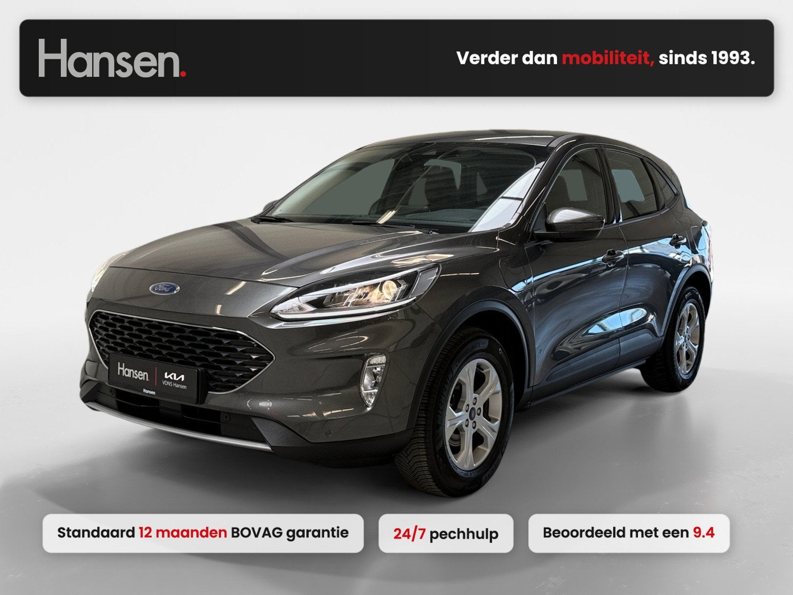 Ford Kuga 2.5 PHEV Trend I Winterpakket I Carplay I Cruise C, Auto's, Stof, Gebruikt, Euro 6, 4 cilinders
