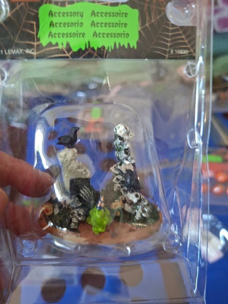 Lemax Spooky Town Skelet Pile Halloween Decoratie, Ophalen of Verzenden, Nieuw