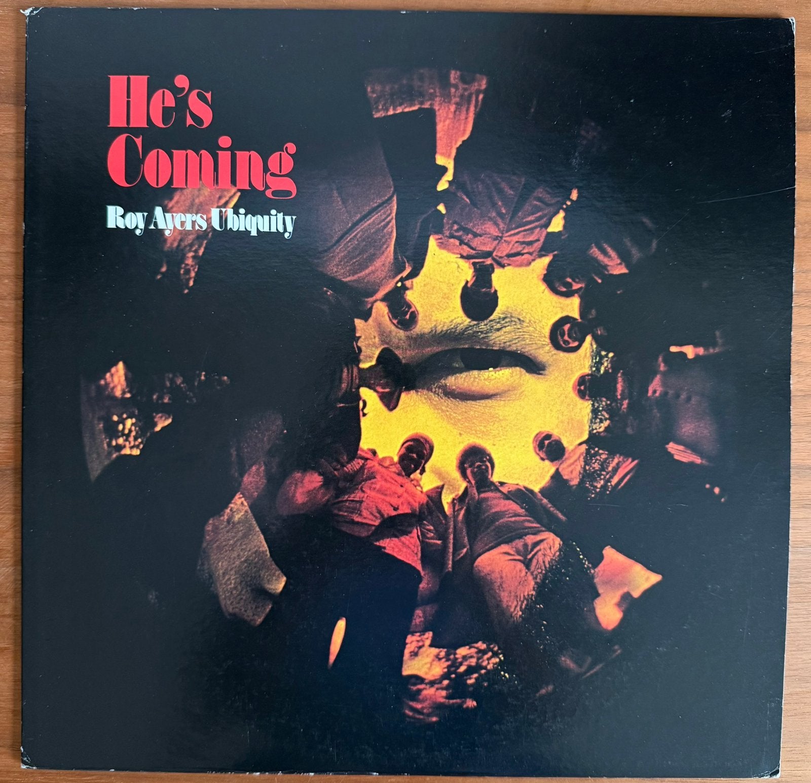 Roy Ayers Ubiquity - He’s Coming lp Japan Lexington, Ophalen of Verzenden, Gebruikt, Jazz-fusion, LP