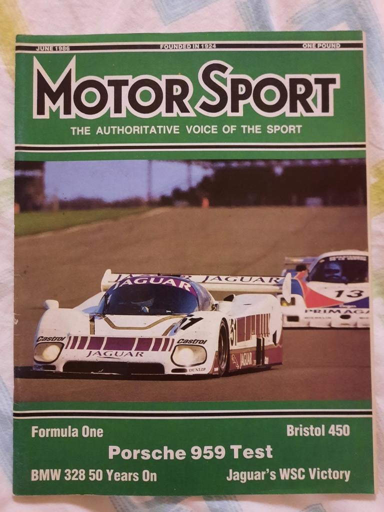 Motor Sport juni 1986, Boeken, Ophalen of Verzenden
