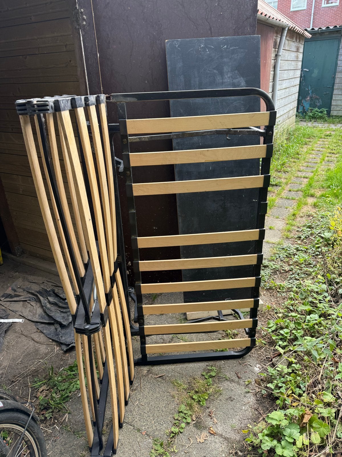 Slaapbank, gebruikt gratis mee te nemen, Ophalen, Zwart, 140 cm, Twijfelaar