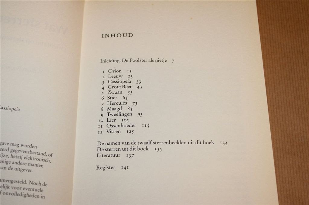Wat Sterren Vertellen — Mythes Sterrenbeelden, Boeken, Ophalen of Verzenden, Gelezen, Overige onderwerpen, Achtergrond en Informatie