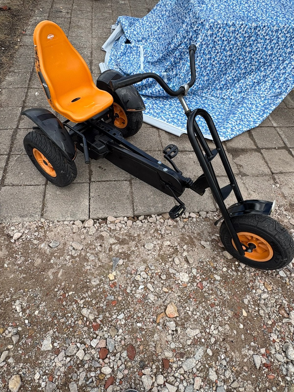 Berg XL Chopper BRF, Kinderen en Baby's, Speelgoed | Buiten | Skelters, Ophalen, Zo goed als nieuw, Berg